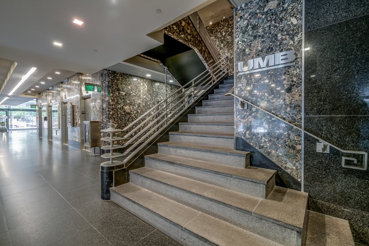 City Place staircase